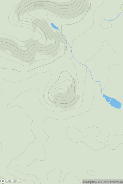 Thumbnail image for Summerhouse Hill [South East England] showing contour plot for surrounding peak